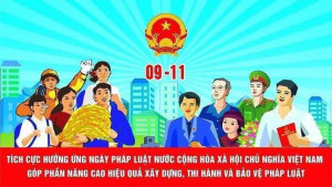 HƯỚNG DẪN TỔ CHỨC THỰC HIỆN NGÀY PHÁP LUẬT VIỆT NAM (09/11) NĂM 202