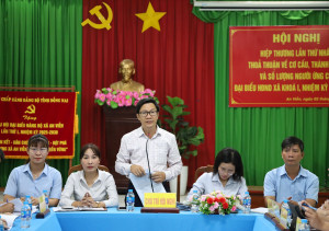 Ủy ban MTTQ Việt Nam xã tổ chức hội nghị hiệp thương lần thứ I, nhiệm kỳ 2026- 2031