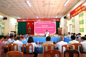 UBND xã An Viễn tổ chức Hội nghị giao ban mở rộng
