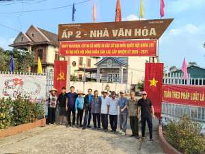 ẤP 2 RA QUÂN DỌN DẸP VỆ SINH, CHÀO MỪNG ĐẠI HỘI ĐẢNG VÀ ĐÓN TẾT NGUYÊN ĐÁN BÍNH NGỌ 2026