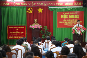 Công bố quyết định thành lập 07 ban bầu cử Đại biểu HĐND xã...