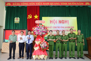 Công an xã An Viễn tổng kết công tác năm 2025