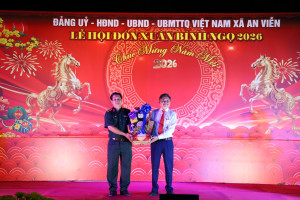 Xã An Viễn khai mạc Hội hoa xuân Bính Ngọ 2026
