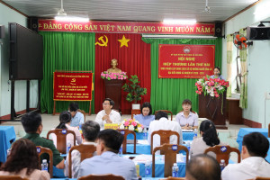 Ban Thường trực Ủy ban MTTQ Việt Nam xã An Viễn tổ chức Hội nghị hiệp thương lần thứ II