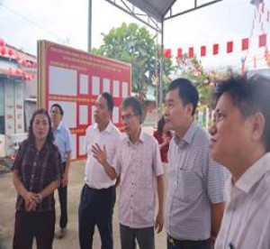 Kiểm tra công tác bầu cử đại biểu HĐND tỉnh nhiệm kỳ 2026-2031