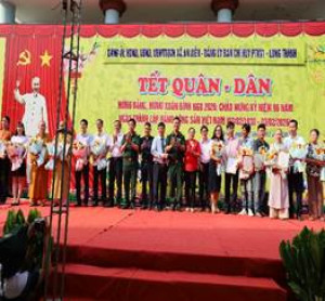 Sôi nổi các hoạt động trong chương trình tết Quân -Dân 2026