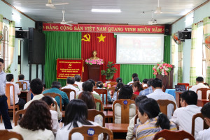 Xã An Viễn tham gia Hội nghị học tập và triển khai thực hiện Chuyên đề Học tập và làm theo Bác năm 2026