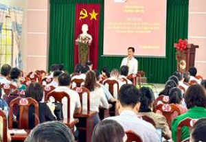 Lớp Bồi dưỡng nghiệp vụ bảo vệ nền tảng tư tưởng của Đảng khóa I/2026