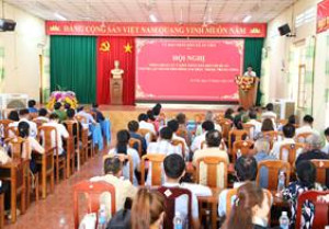 HỘI NGHỊ TRIỂN KHAI LẤY Ý KIẾN CỬ TRI VỀ ĐỀ ÁN THÀNH LẬP...