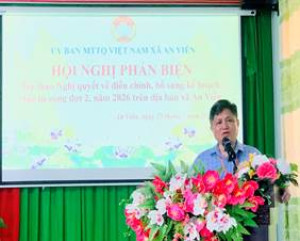 Hội nghị phản biện xã hội đối với Dự thảo Nghị quyết về điều chỉnh, bổ sung kế hoạch đầu tư công đợt 2 năm 2026