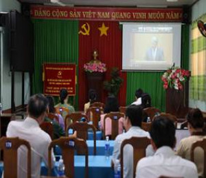 Hội nghị trực tuyến Toàn quốc sơ kết 1 năm 6 tháng thực hiện Nghị quyết số 57-NQ/TW của Bộ Chính trị về đột phá phát triển khoa học, công nghệ, đổi mới sáng tạo và chuyển đổi số