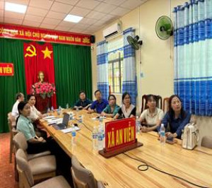 Xã An Viễn tham dự Hội nghị trực tuyến nghe Sở Giáo dục và đào tạo báo cáo về phương án sắp xếp đơn vị sự nghiệp giáo dục và tuyển dụng viên chức ngành giáo dục