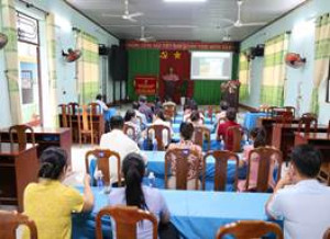 Xã An Viễn tham gia Hội nghị sơ kết công tác xây dựng Đảng trên lĩnh vực tổ chức, tuyên giáo và dân vận 6 tháng đầu năm 2026