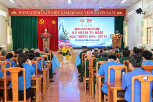 Xã An Viễn tổ chức Lễ kỷ niệm 79 năm Ngày Thương binh Liệt sĩ