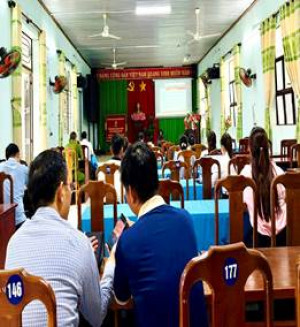 Đảng ủy xã An Viễn tham gia Hội nghị báo cáo viên Tháng 7 năm 2026