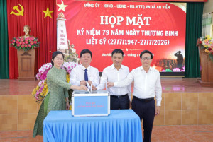 An Viễn họp mặt kỷ niệm 79 năm Ngày Thương binh - Liệt sĩ và phát động Quỹ “Đền ơn đáp nghĩa”