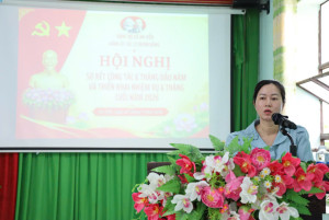 Đảng ủy các cơ quan Đảng xã An Viễn tổ chức Hội nghị sơ kết công tác 6 tháng đầu năm