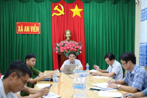 Đánh giá tiến độ triển khai, tháo gỡ những khó khăn, vướng mắc trong quá trình thực hiện xây dựng cơ sở dữ liệu đất đai năm 2026 xã An Viễn