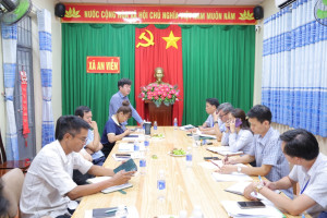 Ban Kinh tế - Ngân sách HĐND xã An Viễn giám sát công tác...