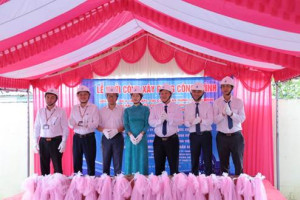 Khởi công công trình cấp nước sạch tại ấp An Phú