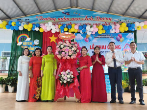Đảng uỷ, HĐND, UBND, Uỷ ban MTTQ Việt Nam xã An Viễn  tổ chức các đoàn đến dự, chúc mừng Lễ khai giảng năm học 2026-2027 tại các cơ sở giáo dục trên địa bàn
