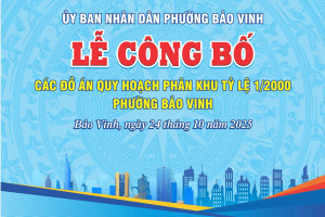 Lễ công bố các đề án quy hoạch phân khu tỷ lệ 1/2000
