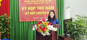 HĐND phường Bảo Vinh: Kỳ họp thứ 5 - kỳ họp chuyên đề năm 2025