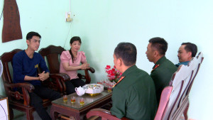 Thanh niên Mai Đình Thái Bảo, khu phố Bàu Cối, phường Bảo Vinh- Đảng viên trẻ tình nguyện hăng hái nhập ngũ