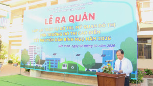 Phường Bảo Vinh - Lễ ra quân lập lại trật tự đô thị, mỹ quan đô thị, môi trường đô thị cao điểm tết Nguyên đán Bính Ngọ Năm 2026