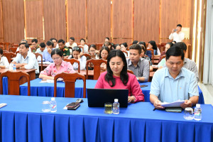 Phường Bảo Vinh tổ chức Hội nghị trực tuyến nghiên cứu, học tập, quán triệt và triển khai thực hiện Nghị quyết số 79-NQ/TW và Nghị quyết số 80-NQ/TW của Bộ Chính trị