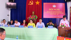 Hội nghị tiếp xúc giữa cử tri với người ứng cử đại biểu HĐND phường Bảo Vinh nhiệm kỳ 2026 – 2031, thuộc đơn vị bầu cử số 04