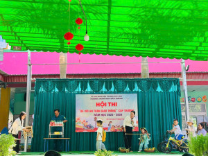 Hội thi “ Bé với An toàn giao thông” cấp trường năm học 2025 - 2026