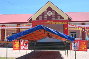 15/15 Khu vực bỏ phiếu bầu cử đại biểu Quốc hội khóa XVI và đại biểu HĐND các cấp nhiệm kỳ 2026 – 2031 trên địa bàn phường Bảo Vinh
