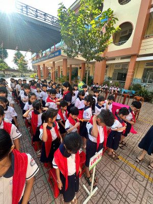 LỄ KẾT NẠP ĐỘI – DẤU MỐC TỰ HÀO CỦA THIẾU NHI