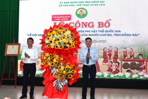 Lễ công bố: Lễ hội Sayangva được đưa vào Danh mục di sản văn hóa phi vật thể quốc gia