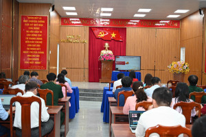 HỘI NGHỊ TRỰC TUYẾN QUÁN TRIỆT NGHỊ QUYẾT VỀ ĐỢT THI ĐUA ĐẶC BIỆT “500 NGÀY ĐÊM”