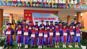 Trường Tiểu học Bảo Vinh tổng kết năm học 2025-2026 và tổ chức lễ ra trường cho học sinh lớp 5