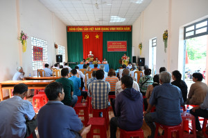 HỘI NGHỊ TIẾP XÚC CỬ TRI TRƯỚC KỲ HỌP THƯỜNG LỆ GIỮA NĂM 2026 CỦA HĐND PHƯỜNG BẢO VINH