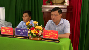 Đại biểu HĐND phường Bảo Vinh tiếp xúc cử tri khu phố Bảo...