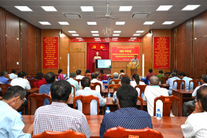 PHƯỜNG BẢO VINH TRIỂN KHAI LẤY Ý KIẾN ĐỀ ÁN SẮP XẾP,  ĐỔI TÊN VÀ KIỆN TOÀN KHU PHỐ