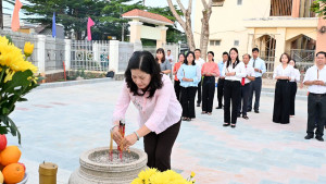 PHƯỜNG BẢO VINH THÀNH KÍNH DÂNG HƯƠNG TƯỞNG NIỆM CÁC ANH HÙNG LIỆT SĨ NHÂN KỶ NIỆM 79 NĂM NGÀY THƯƠNG BINH - LIỆT SĨ