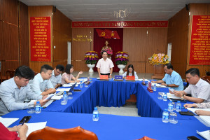 BAN KINH TẾ - NGÂN SÁCH HĐND PHƯỜNG BẢO VINH THẨM TRA CÁC NỘI DUNG TRÌNH KỲ HỌP THƯỜNG LỆ GIỮA NĂM 2026