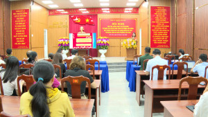 Phường Bảo Vinh tổ chức Hội nghị học tập, quán triệt các nội dung về công tác bảo vệ nền tảng tư tưởng của Đảng, đấu tranh phản bác các quan điểm sai trái, thù địch
