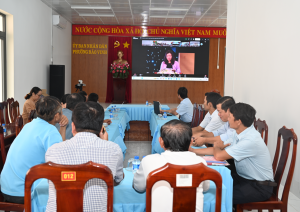 PHƯỜNG BẢO VINH THAM DỰ HỘI NGHỊ TRỰC TUYẾN TẬP HUẤN BÁO CÁO VIÊN, TUYÊN TRUYỀN VIÊN PHÁP LUẬT QUÝ II/2026