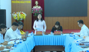 ỦY BAN MTTQ PHƯỜNG BẢO VINH – GIÁM SÁT VIỆC THỰC HIỆN CÔNG TÁC BẢO TRỢ XÃ HỘI, NGƯỜI CÓ CÔNG VỚI CÁCH MẠNG