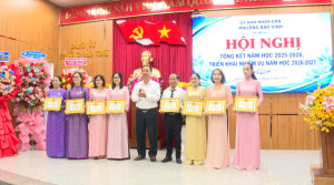PHƯỜNG BẢO VINH – TỔNG KẾT NĂM HỌC 2025-2026, TRIỂN KHAI NHIỆM VỤ NĂM HỌC 2026-2027