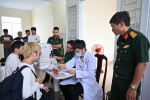 PHƯỜNG BẢO VINH KHÁM SƠ TUYỂN SỨC KHỎE NGHĨA VỤ QUÂN SỰ NĂM 2027