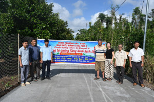 KHU PHỐ 3, PHƯỜNG BẢO VINH HOÀN THÀNH TUYẾN ĐƯỜNG BÊ TÔNG TẠI TỔ 53, HƯỞNG ỨNG ĐỢT THI ĐUA 500 NGÀY ĐÊM