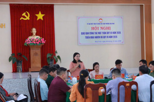 PHƯỜNG BẢO VINH SƠ KẾT CÔNG TÁC MẶT TRẬN QUÝ III, TRIỂN KHAI NHIỆM VỤ QUÝ IV NĂM 2026