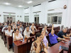 Tổ chức hội nghị lấy ý kiến nhận xét và tín nhiệm của cử tri nơi cư trú
